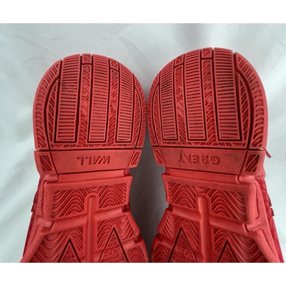 ADIDAS John Wall Basketball Shoes Mens 7.5 Red Monochrome S84983 High Top